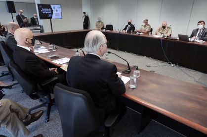 Reunião do TSE com o Ministério da Defesa