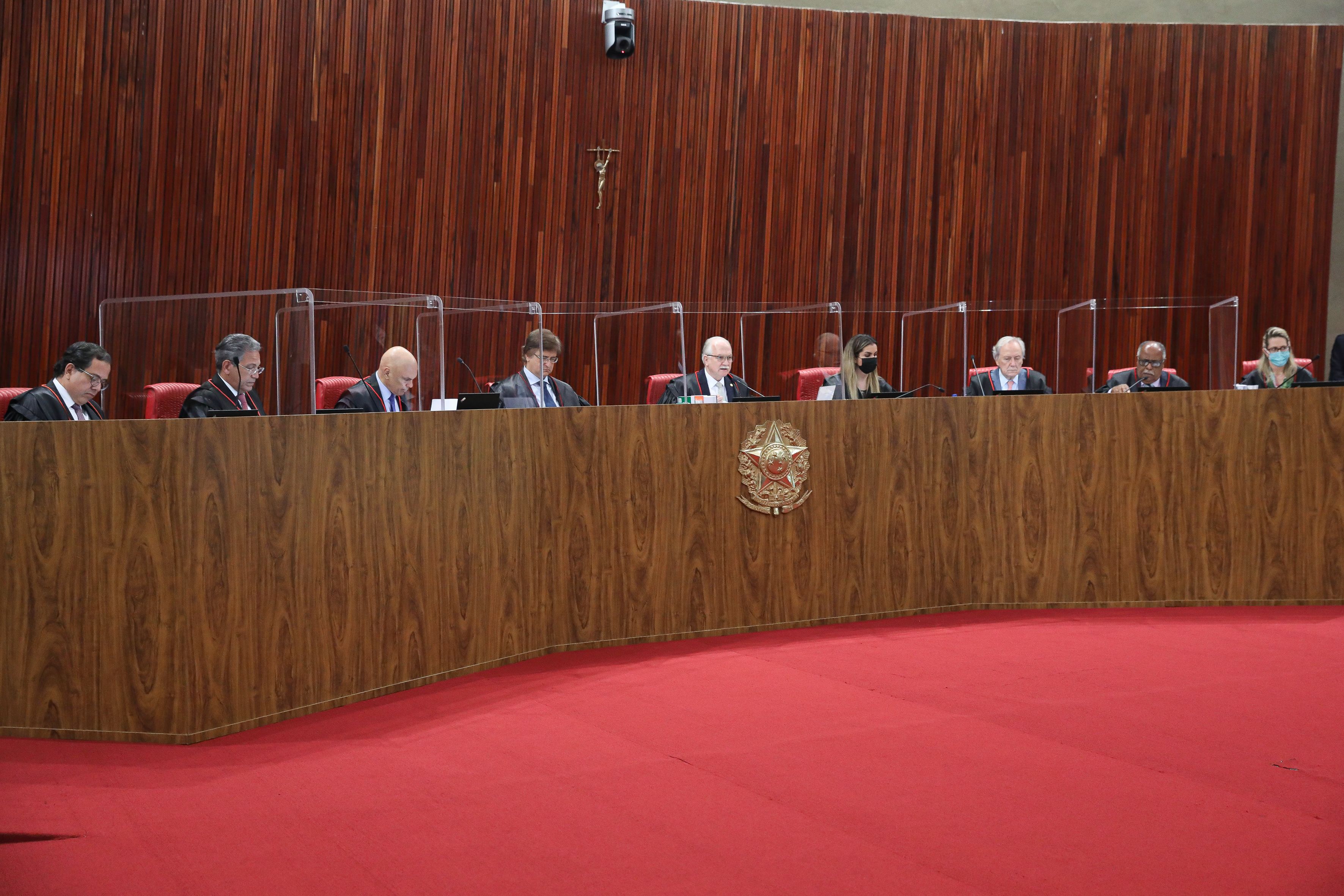 Sessão plenária do TSE (Tribunal Superior Eleitoral) - 26/04/2022