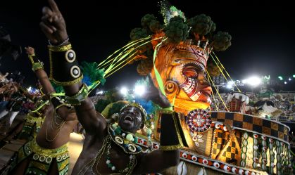 Segunda noite de desfiles do Grupo Especial do Carnaval do Rio