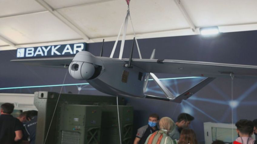 Uso de drones tem sido uma marca do conflito entre Rússia e Ucrânia / Reprodução/CNN