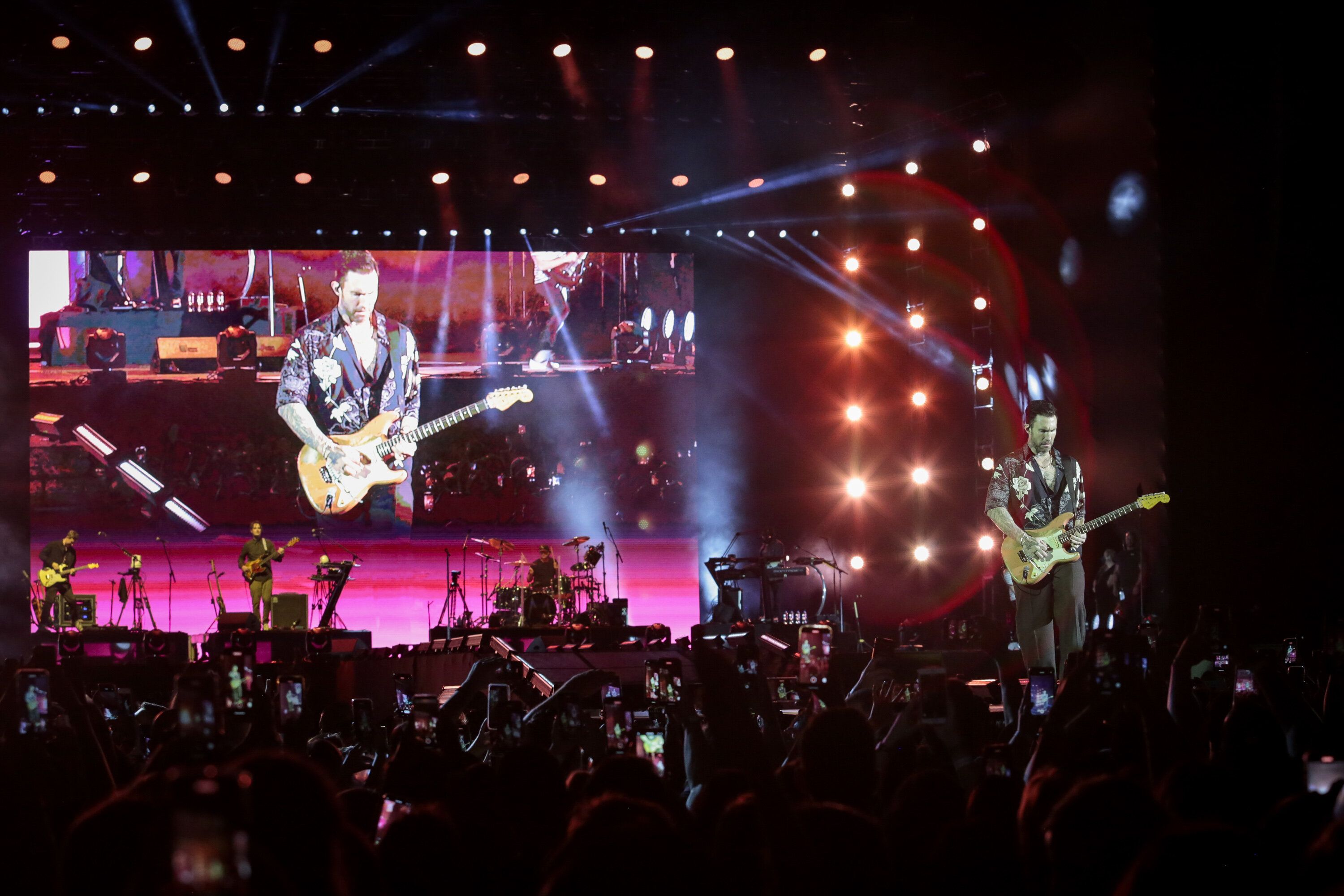 Maroon 5 se apresenta em São Paulo