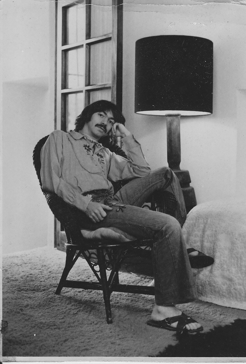 João Silvério Trevisan, aos 30 anos, na Cidade do México, em 1974 / Acervo pessoal