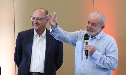 EX PRESIDENTE LULA EX GOVERNADOR GERALDO ALCKMIN REUNIÃO CHAPA