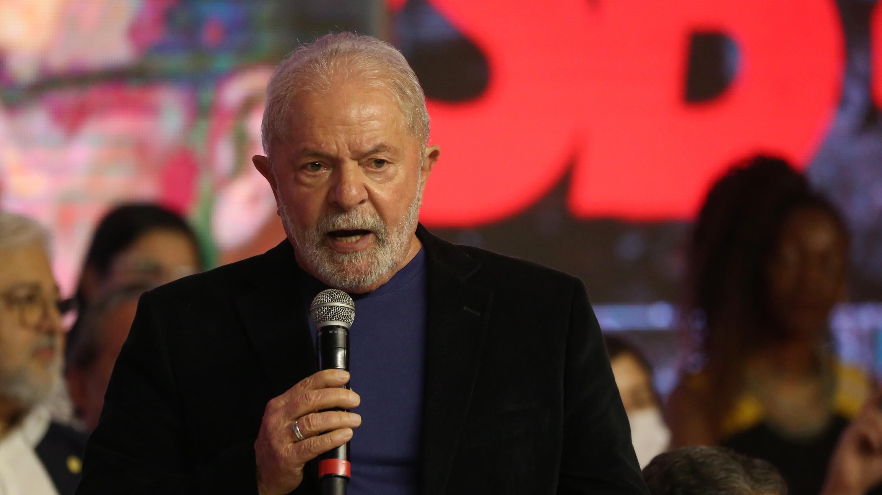 Ex-presidente Lula participou de entrevista coletiva a canais de esquerda