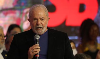 Ex-presidente Lula participou de entrevista coletiva a canais de esquerda