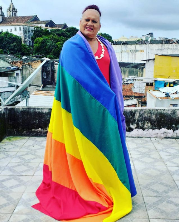 Ativista de direitos LGBTQIA+ desde os anos 1990, Keila Simpson, 56 anos, é presidente da ANTRA / Acervo pessoal