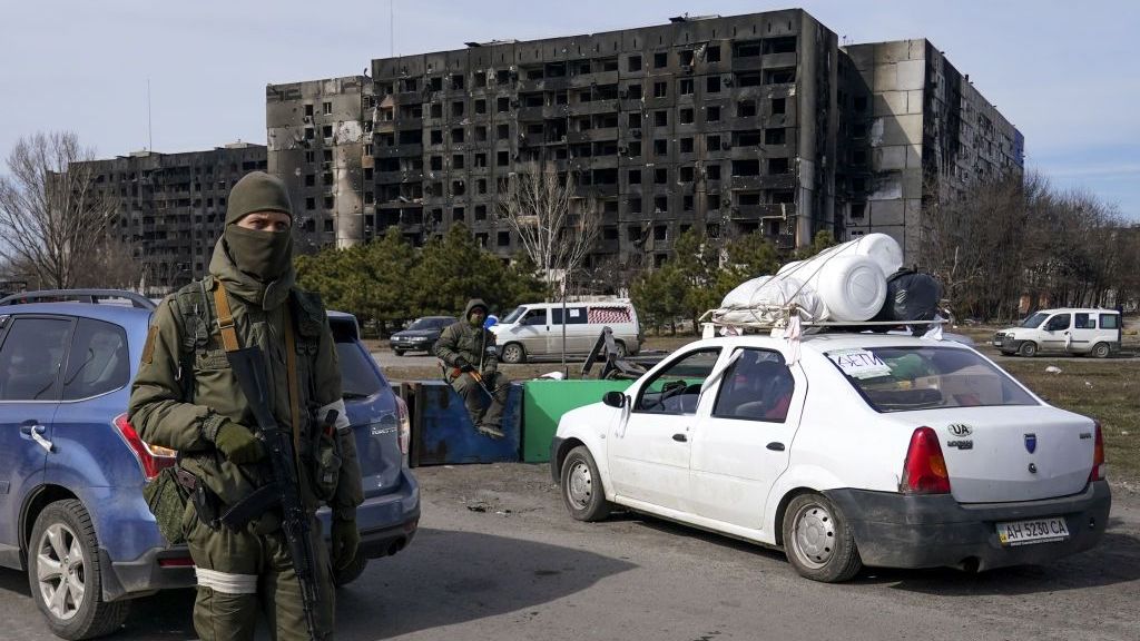 As evacuações de Mariupol continuam