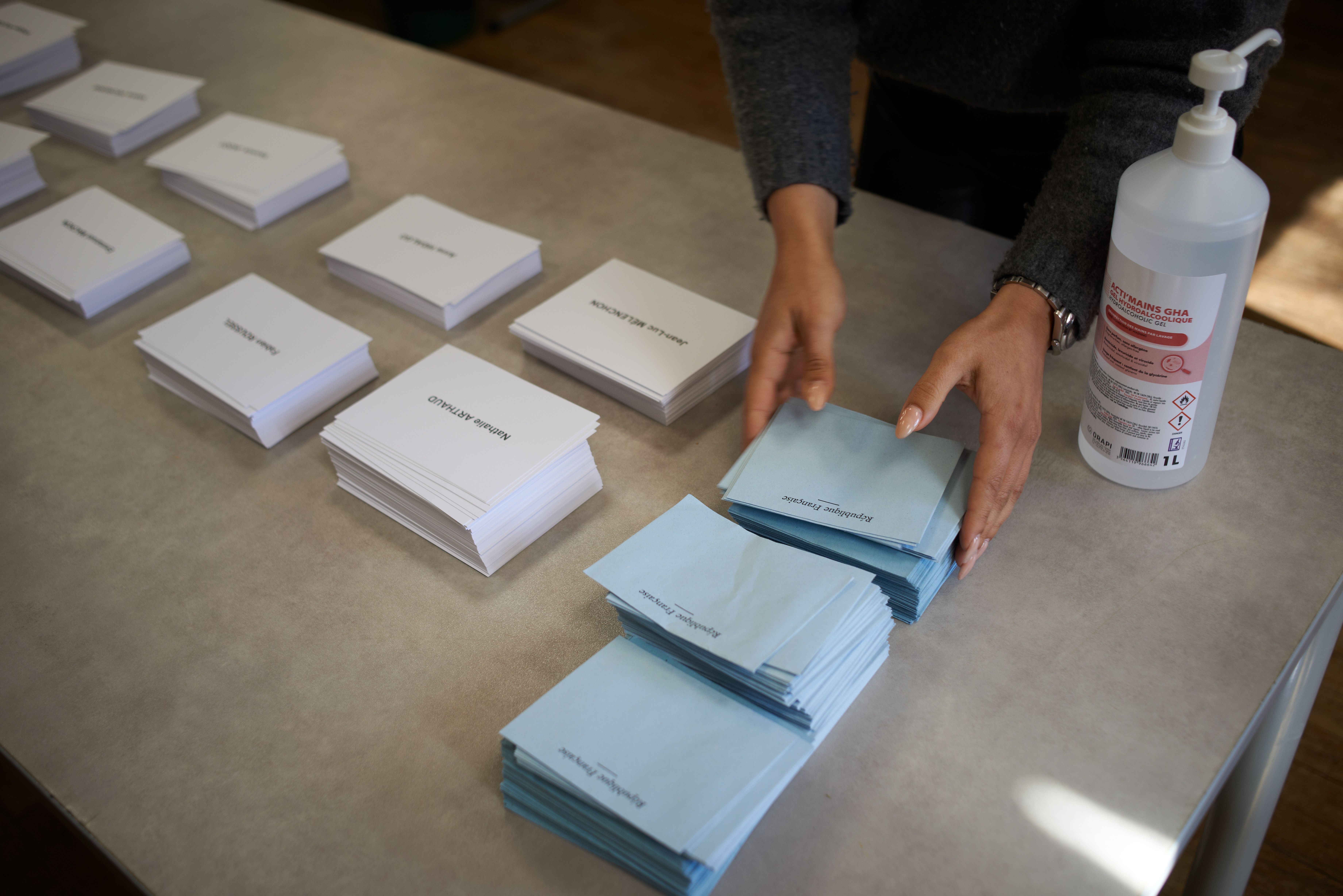 First Round Of The French Presidential Election: The Vote