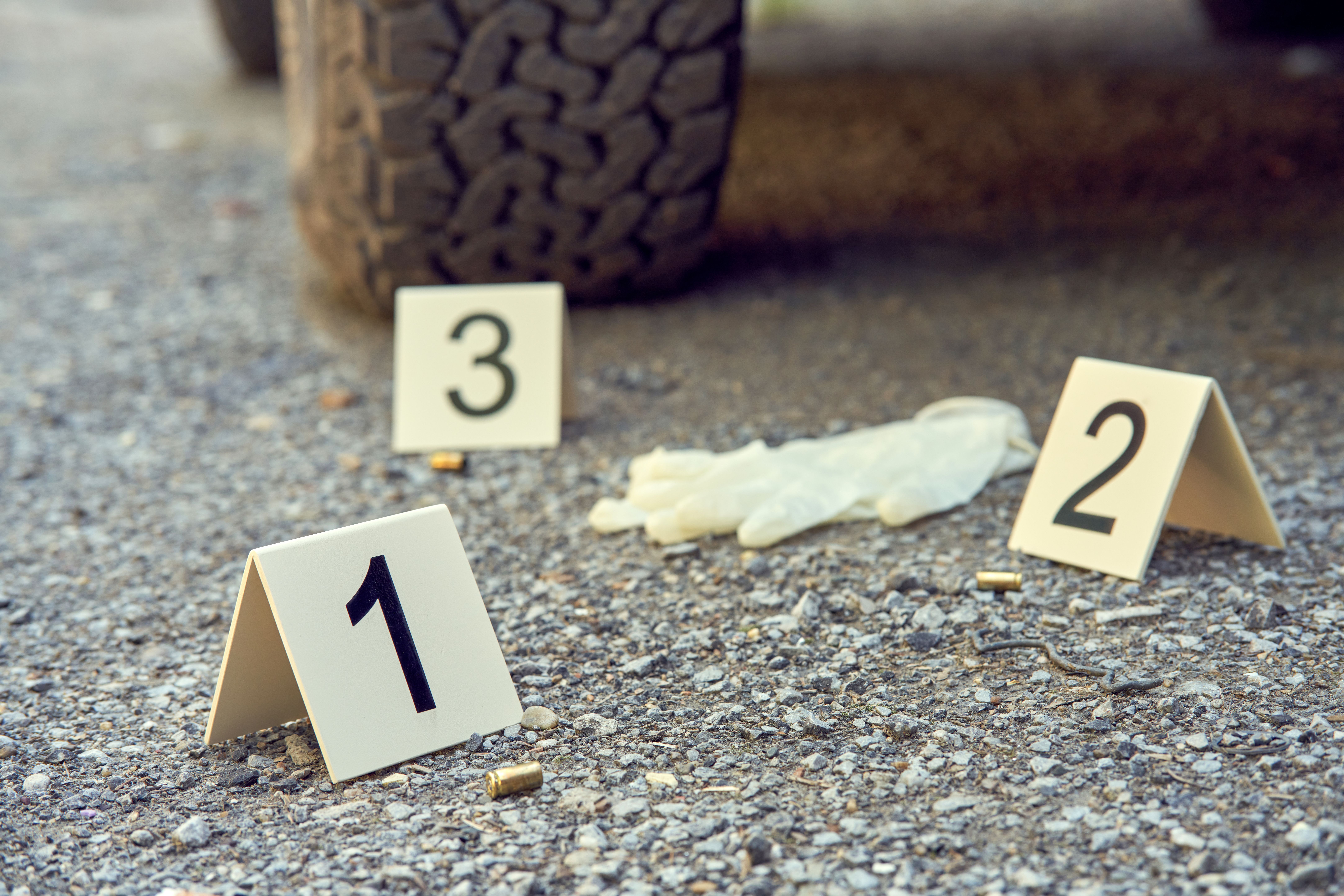crime scene shootout