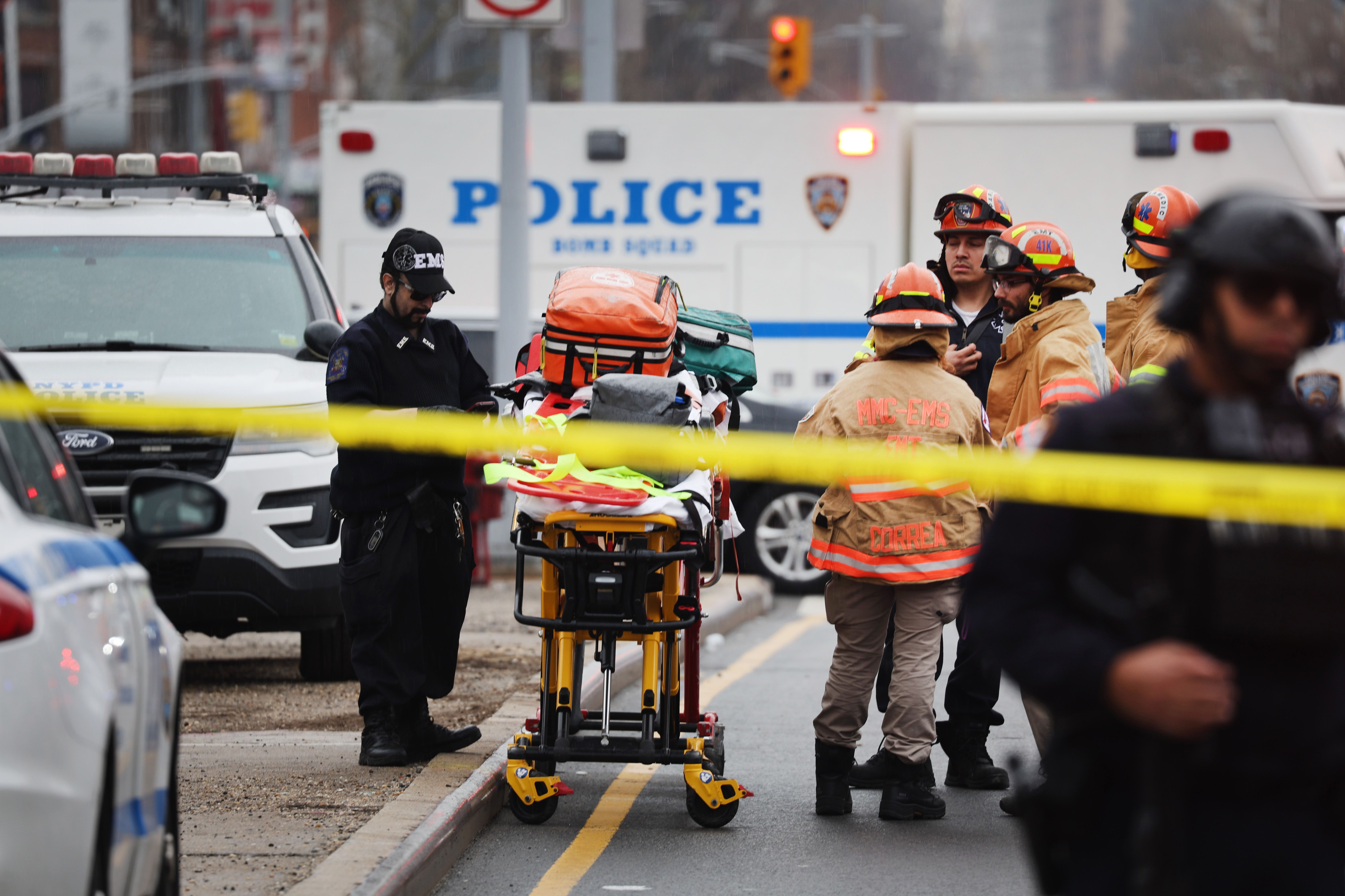 Shooting At Brooklyn Subway Stop During Morning Commute Injures Multiple People