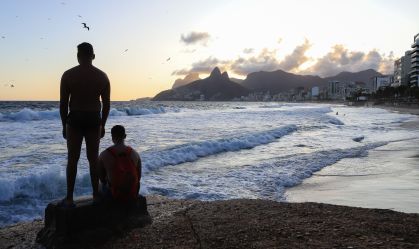 Entardecer no Rio de Janeiro