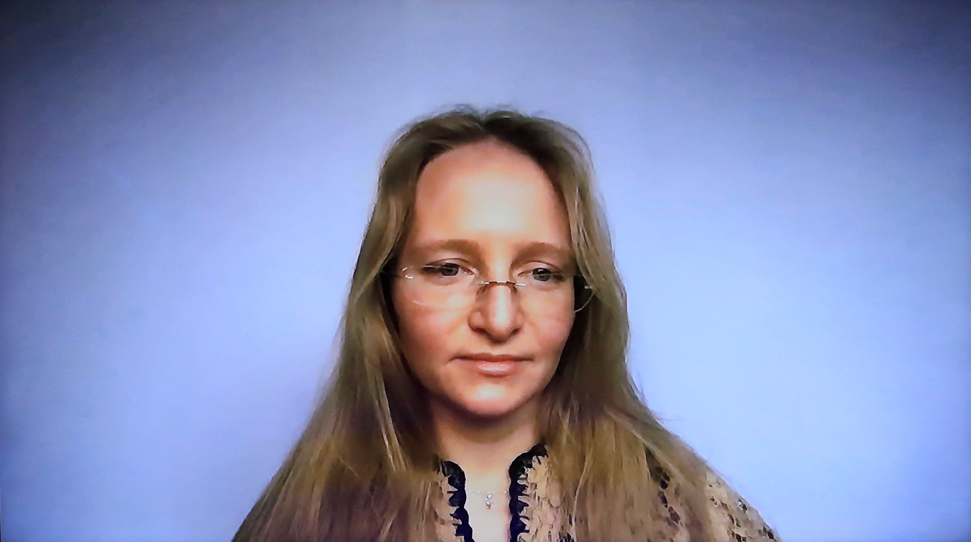 Katerina Tikhonova, filha de Putin, participa por vídeo de Fórum Econômico de São Petersburgo