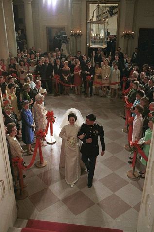 Lynda Bird Johnson se casou na Sala Leste, em 1967/ Wikimedia Commons