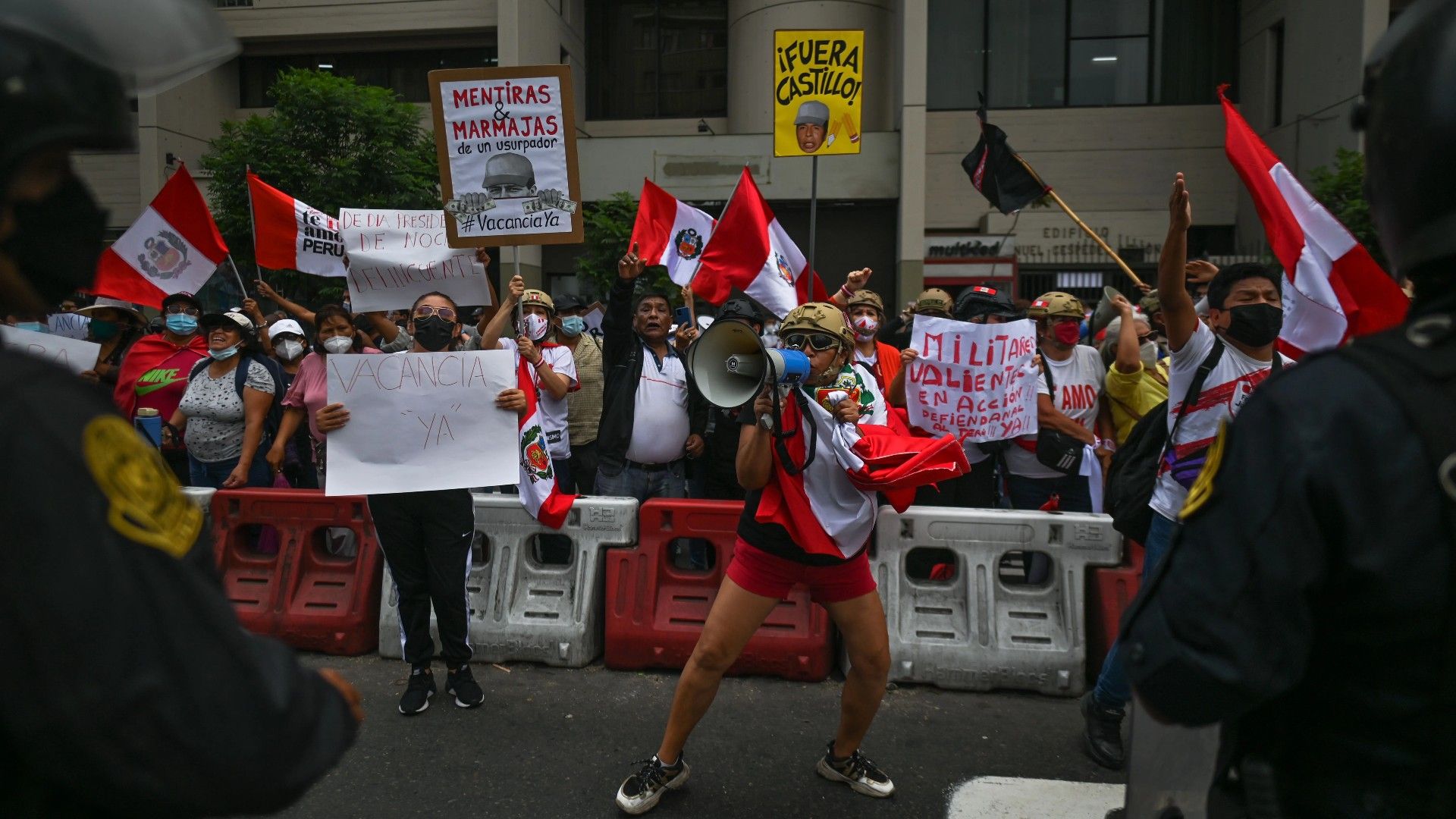 Manifestações Peru Castillo