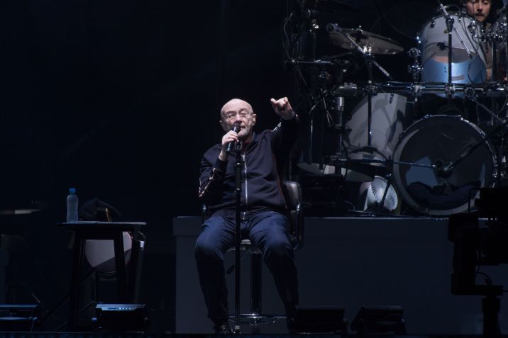 Phil Collins, da banda Genesis, anunciou que irá se aposentar por na coluna / David Wolff - Patrick/Getty Images