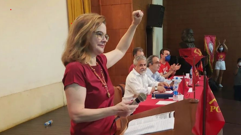 Sofia Manzano, candidata do PCB à Presidência