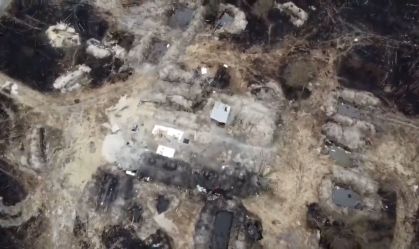 Tropas russas fizeram escavações em área tóxica perto de Chernobyl, revelam imagens