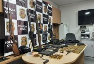 Polícia apreende arsenal em SP e investiga se há ligação com assalto à Guarapuava