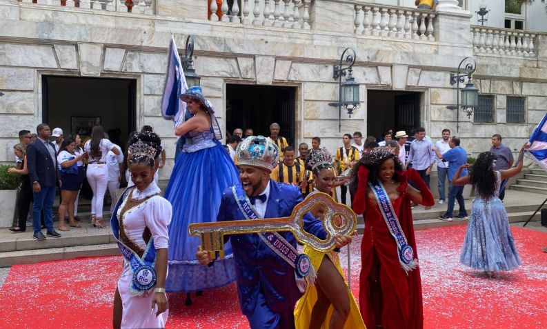 Cerimônia abre o Carnaval na Sapucaí / Jaqueline Frizon / CNN