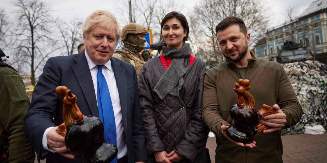 boris johnson galo