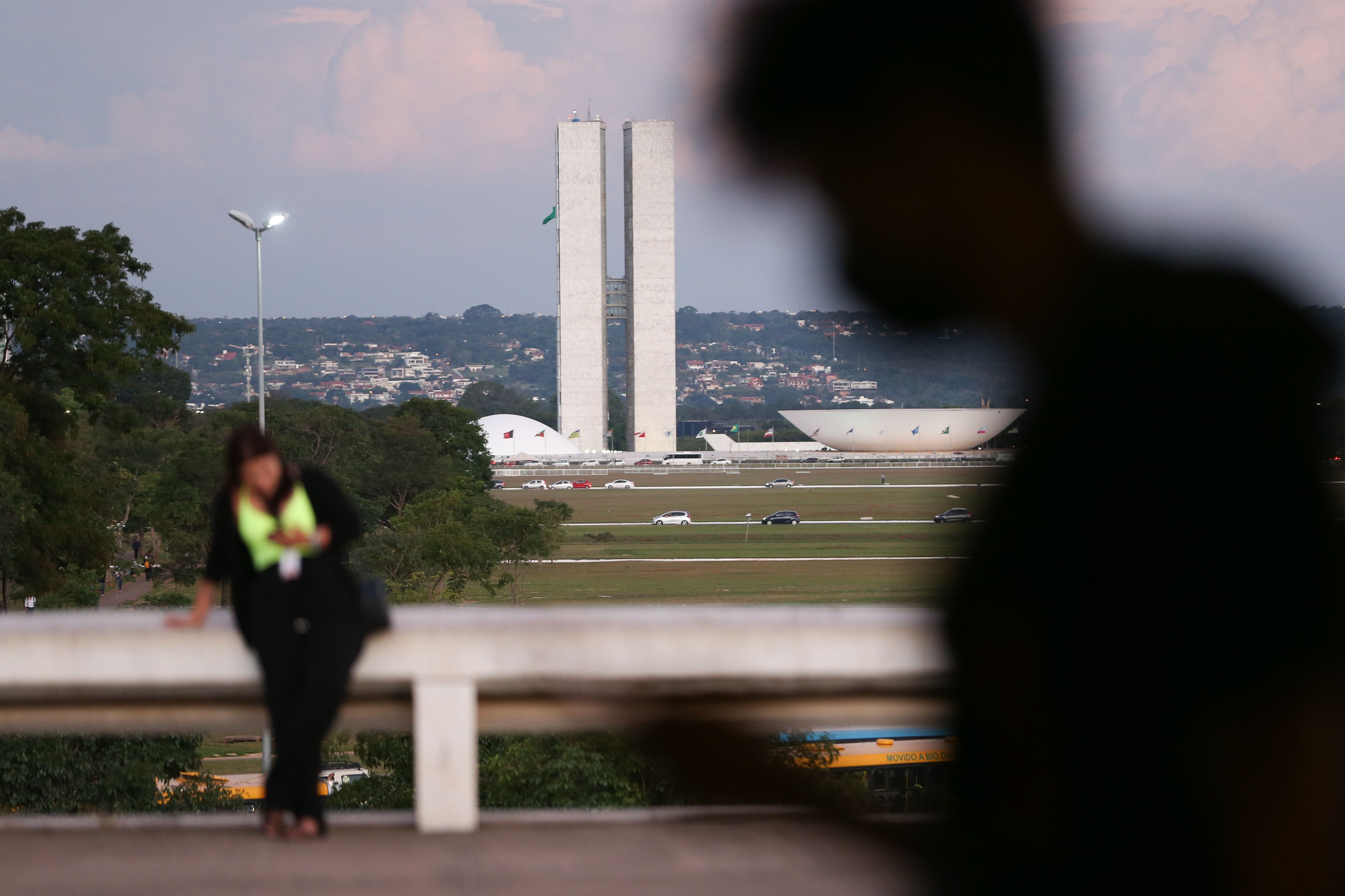 A Rodoviária de Brasília é o encontro dos Eixos Monumental e Rodoviário.