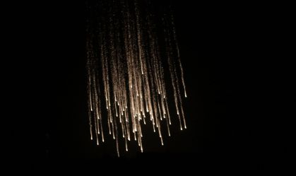 Bomba de fósforo usada durante ataque aéreo russo na Síria