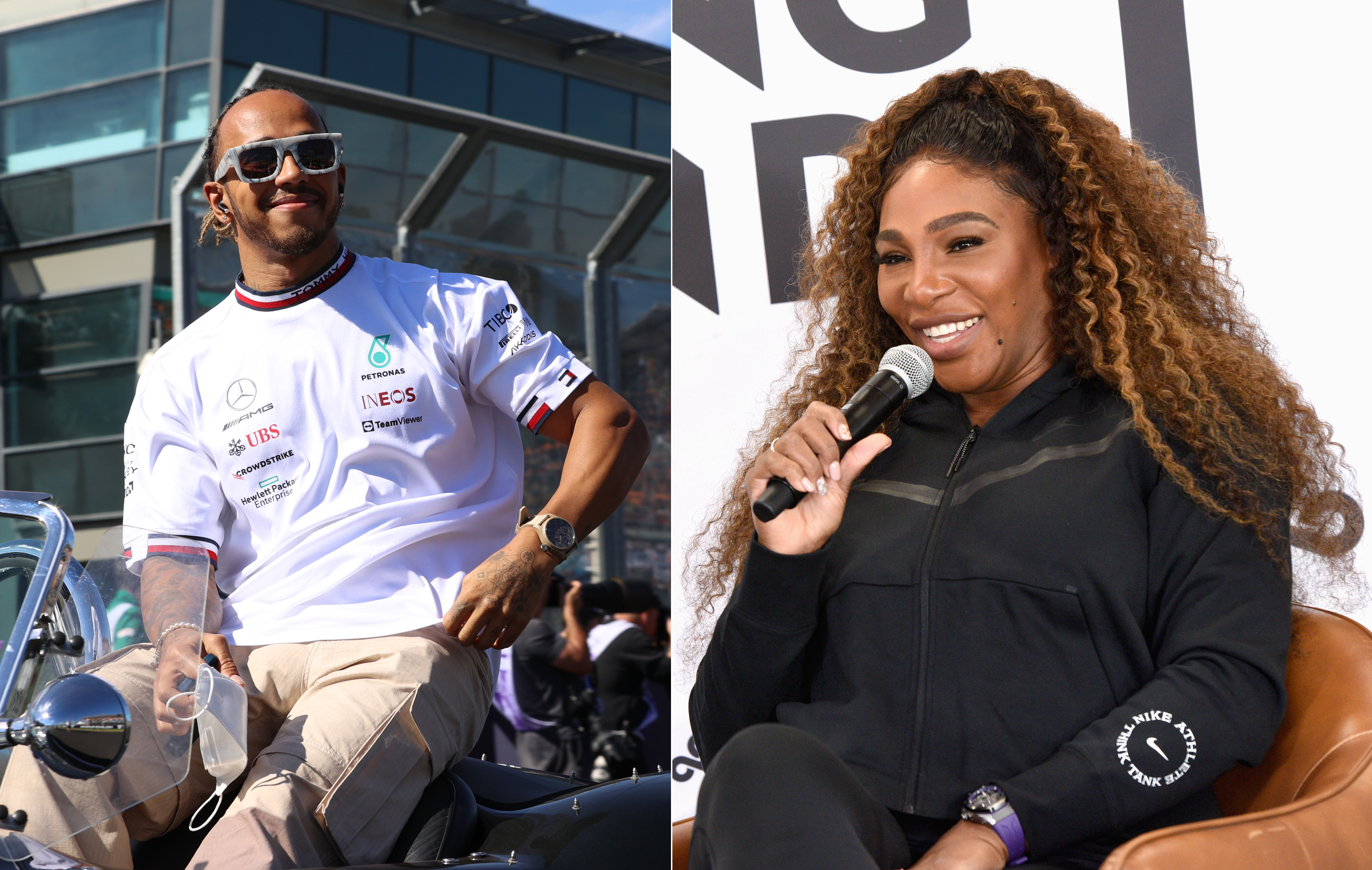 LEWIS HAMILTON SERENA WILLIAMS