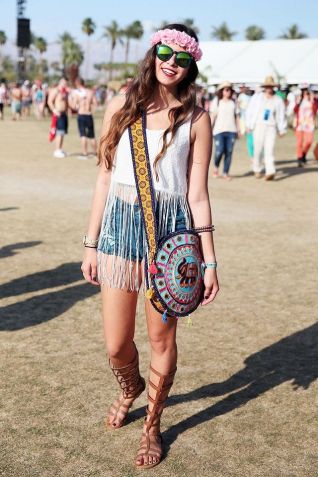Look do Coachella, em 2014 / Getty Images