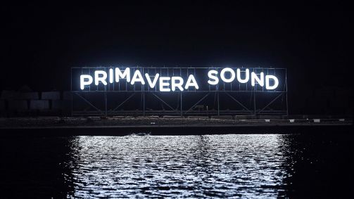 letreiro primavera sound