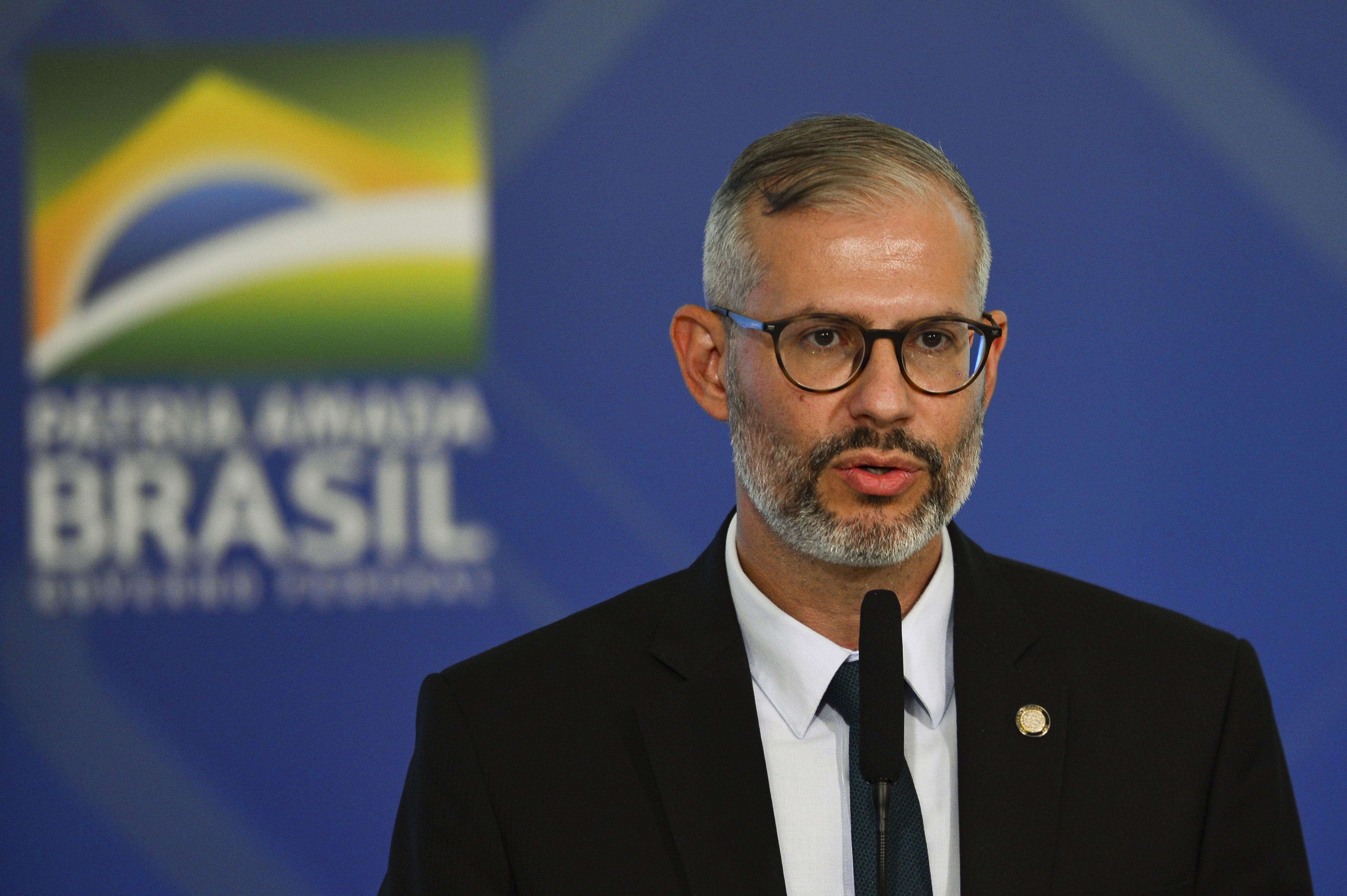 Victor Godoy, ministro da Educação (MEC)bras, no Palácio do Planalto.