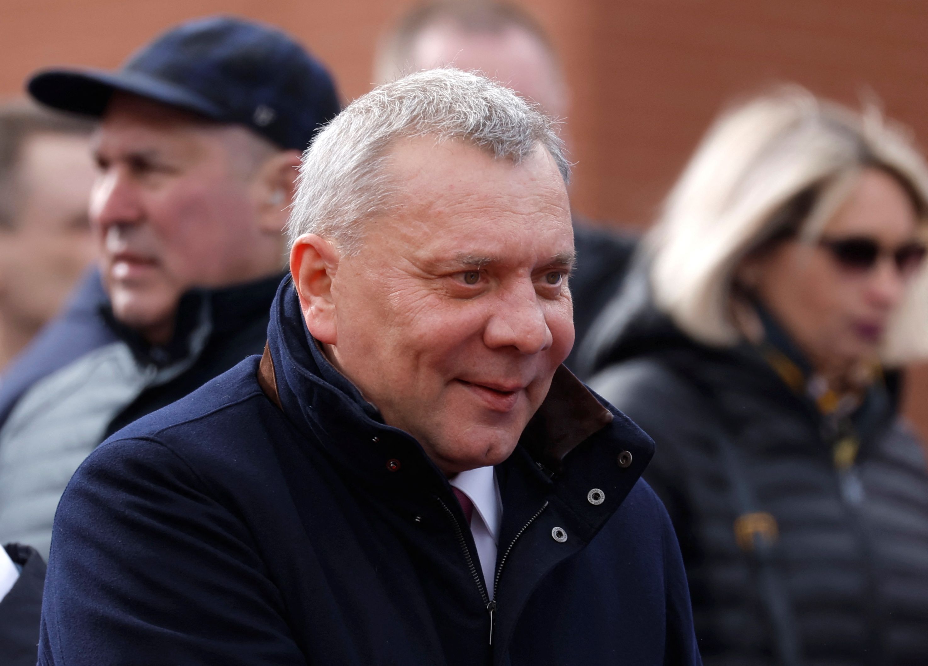 Yury Borisov, vice-primeiro-ministro encarregado do desenvolvimento militar da Rússia, em Moscou