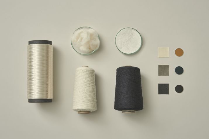 Materiais têxteis produzidos a partir de proteína que imita seda de aranha / Spiber/Divulgação