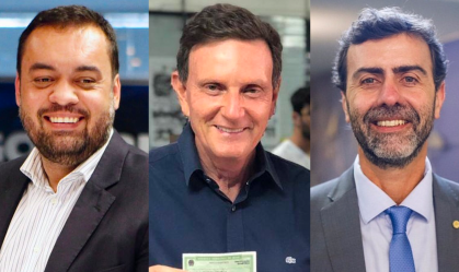 Pesquisa Ipec para governo do RJ: Castro e Crivella têm 16%; Freixo, 15%
