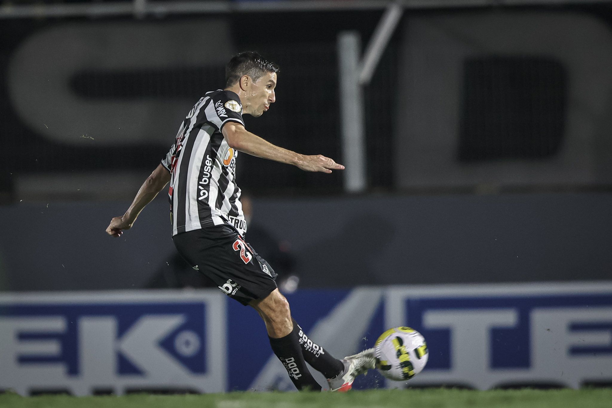 Argentino Nacho Fernandez foi o autor do único gol do Atlético Mineiro na vitória contra o Red Bull Bragantino