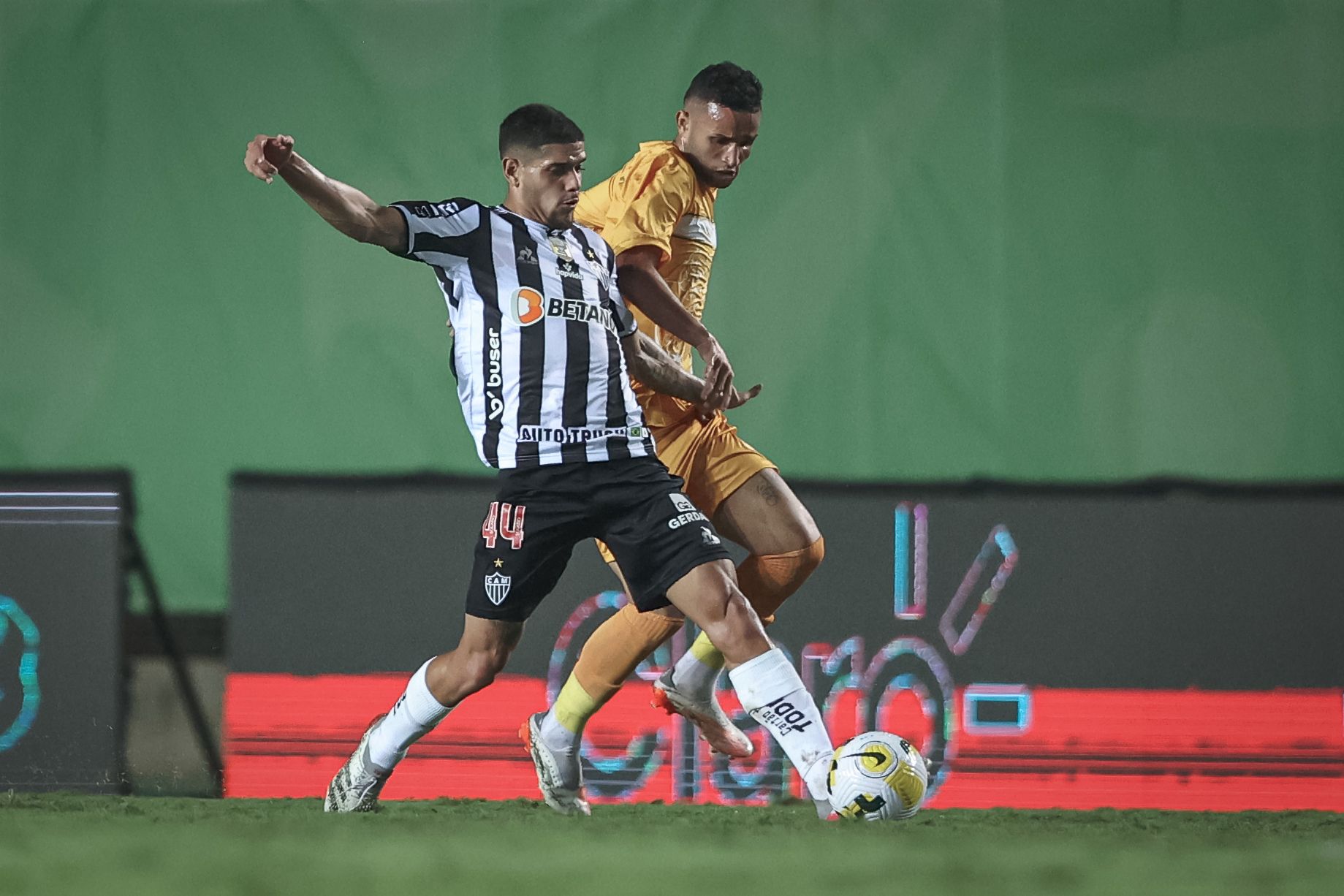 Gol de Fábio Gomes garante classificação do time com placar agregado de 4 a 0 / PEDRO SOUZA / ATLÉTICO