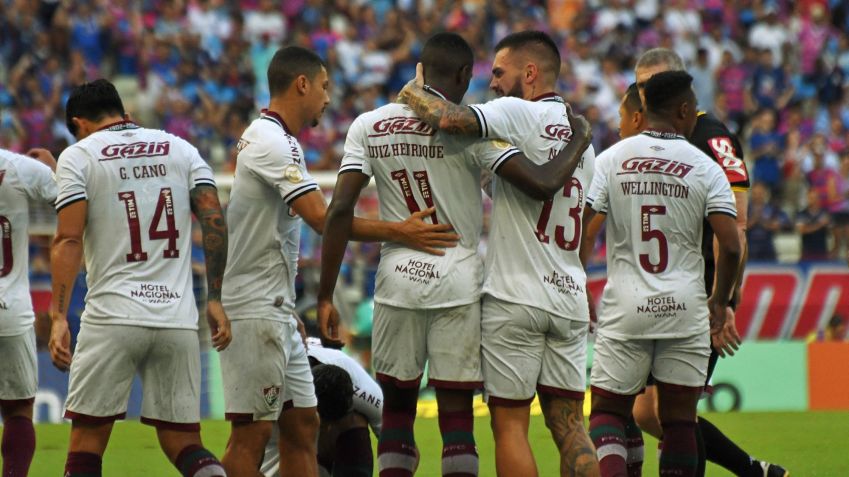 Luiz Henrique foi o autor do gol do Fluminense contra o Fortaleza / Mailson Santana/Fluminense FC