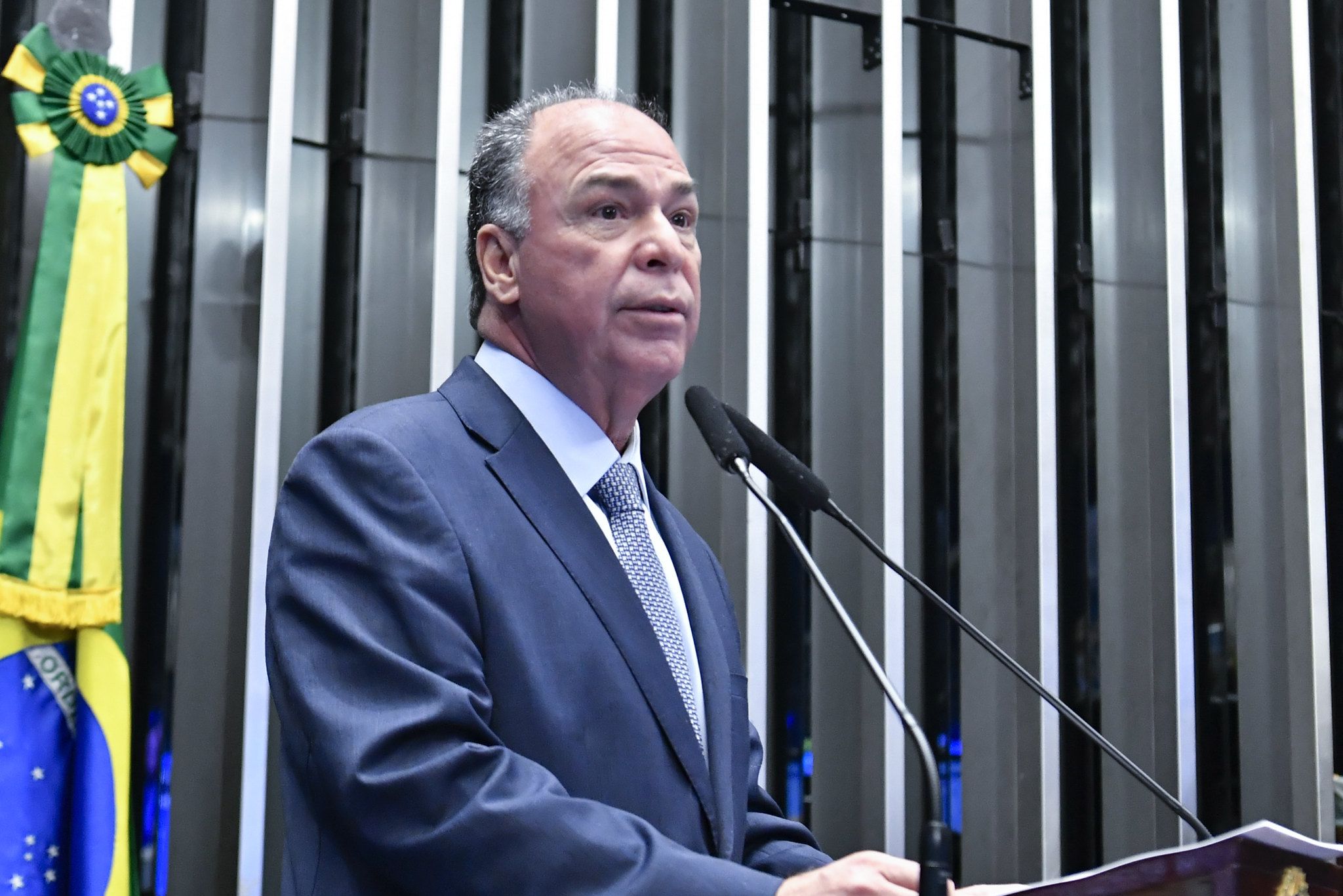Senador Fernando Bezerra Coelho (MDB-PE) é relator do projeto que estabelece um teto para o ICMS
