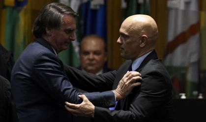 Bolsonaro, Moraes e Aras devem se encontrar em posse do STJ após operação da PF