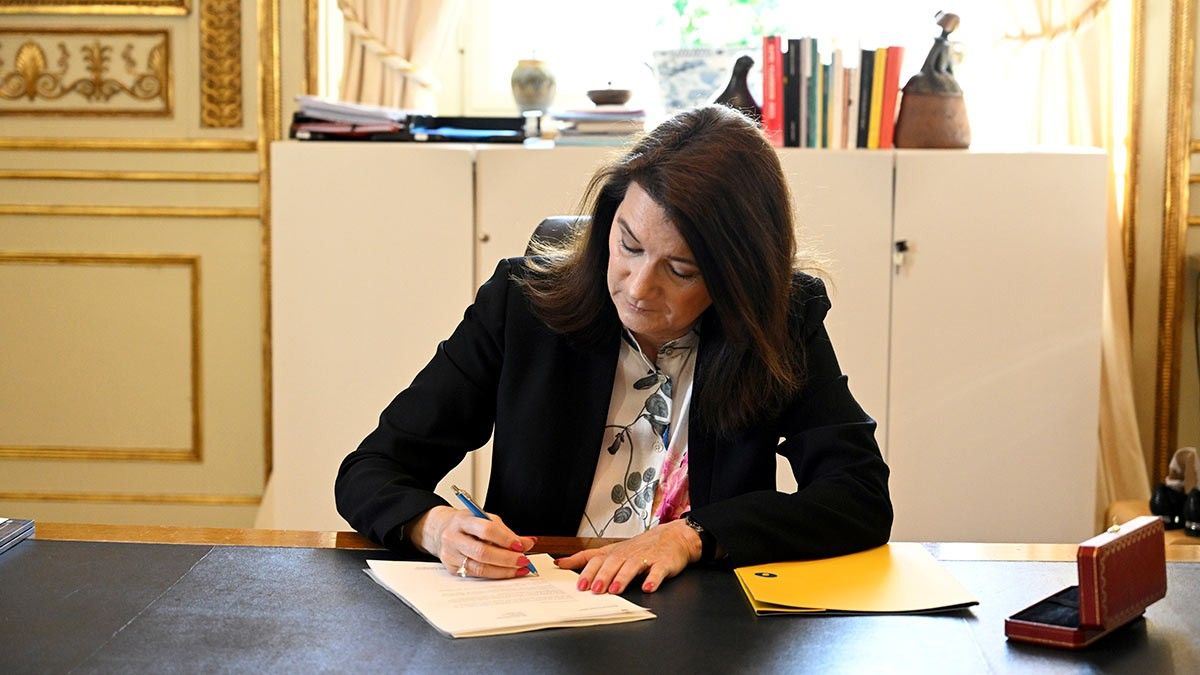 Ann Linde Suécia Otan