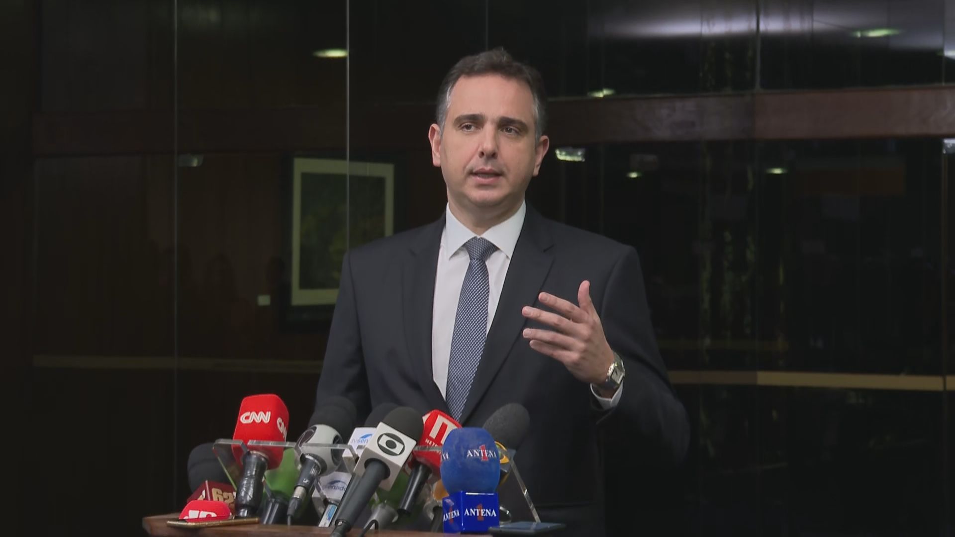 Presidente do Senado, Rodrigo Pacheco (PSD-MG)