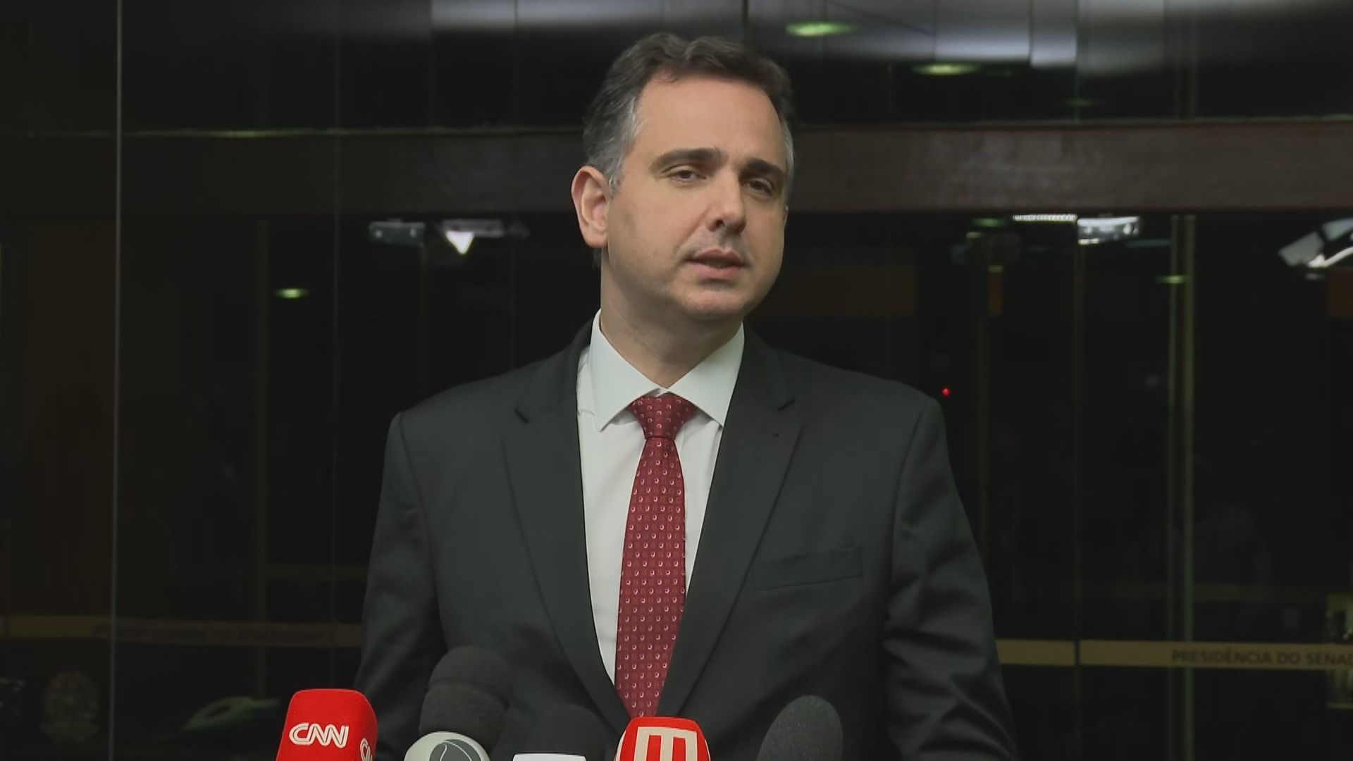 Rodrigo Pacheco (PSD-MG), presidente do Senado