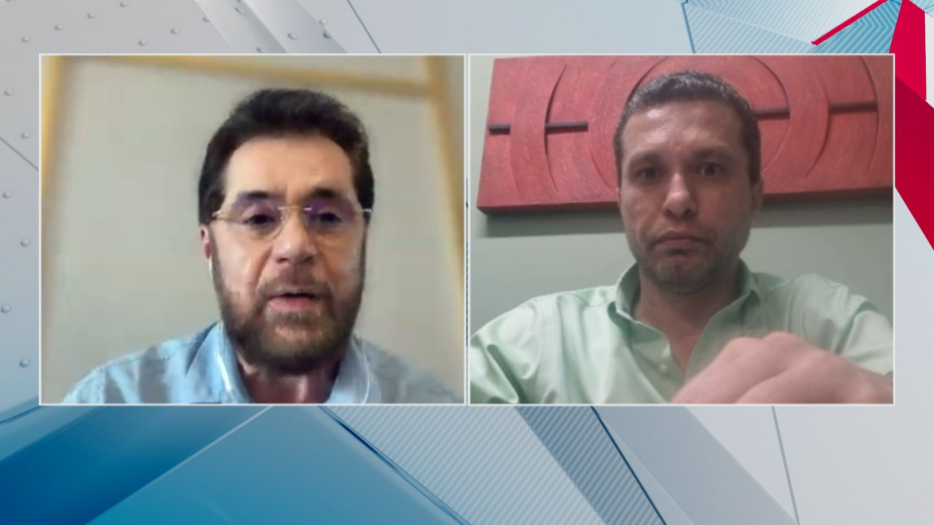 O senador Plínio Valério (PSDB-AM) e o deputado federal Fausto Pinato (PP-SP)
