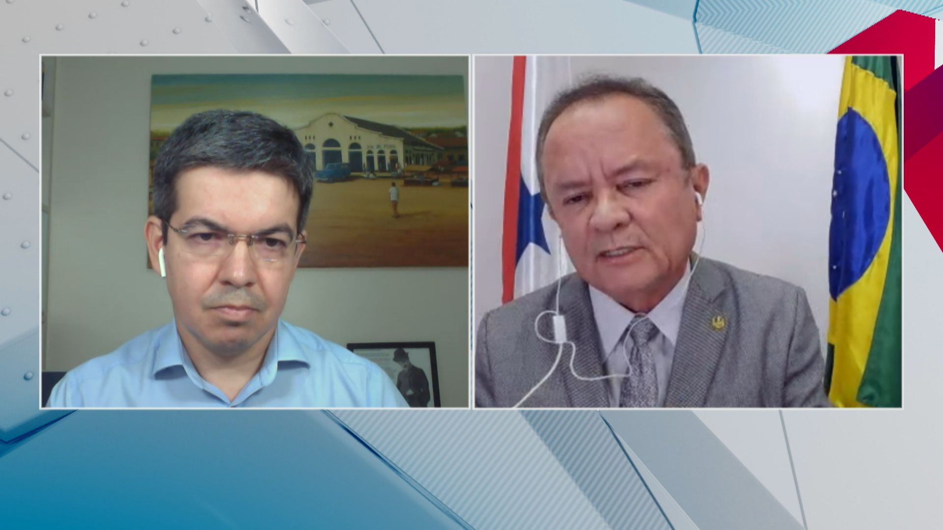 Randolfe Rodrigues e Zequinha Marinho