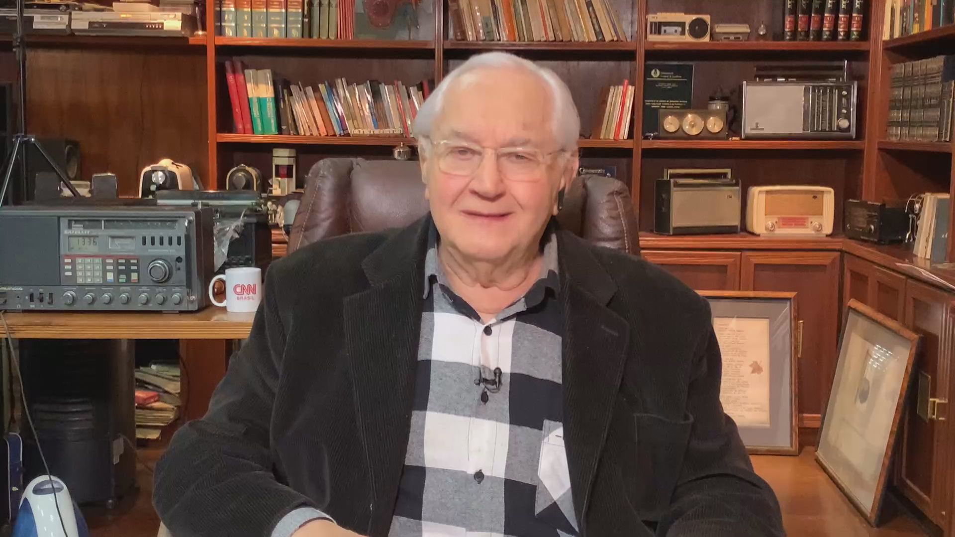 Boris Casoy no quadro Liberdade de Opinião