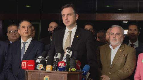 Rodrigo Pacheco (PSD-MG), presidente do Senado
