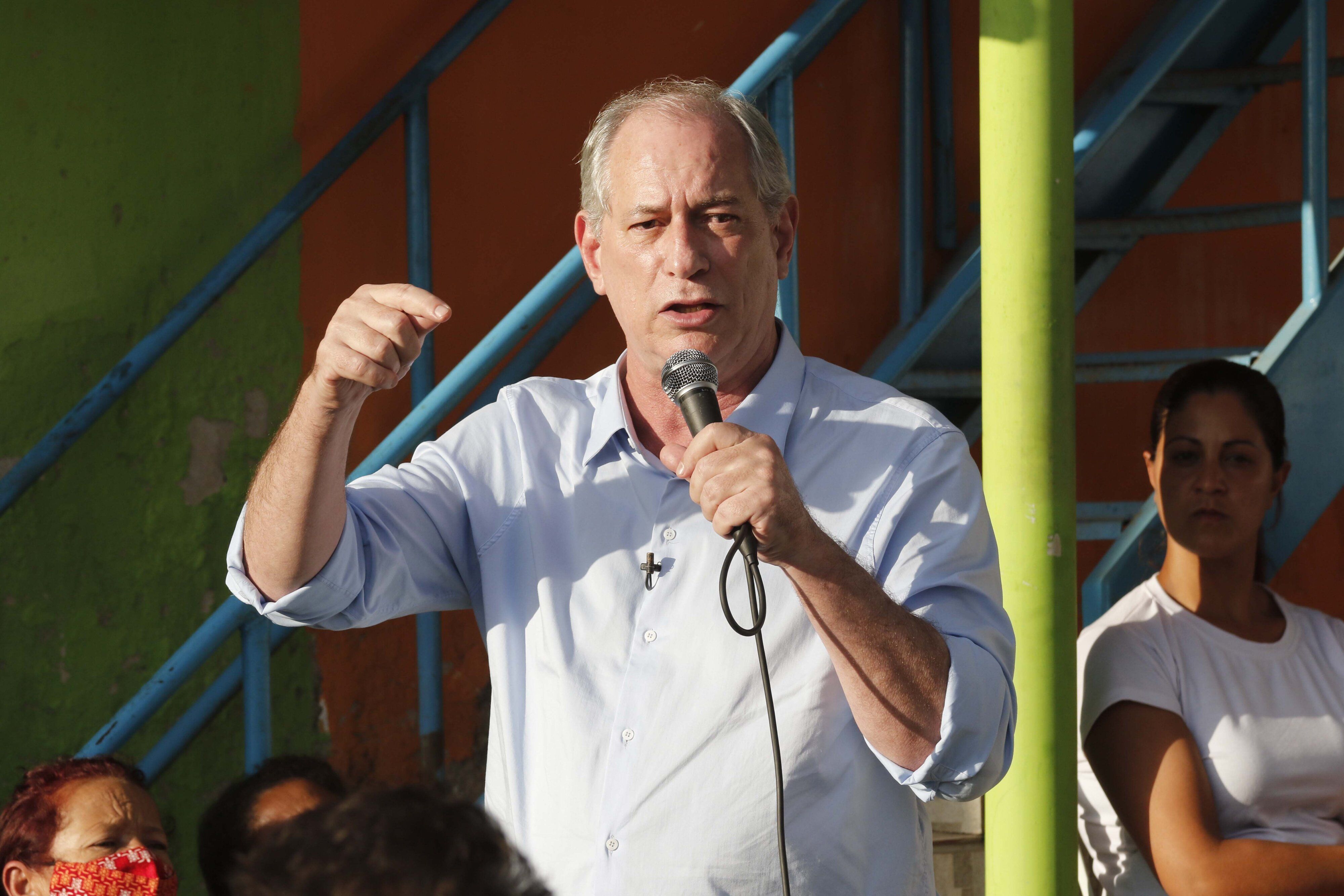 Ciro Gomes em viagem à Campinas