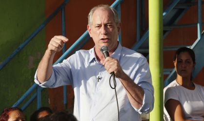 Ciro Gomes em viagem à Campinas