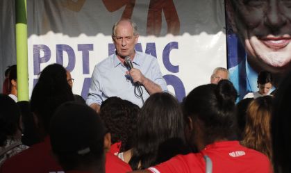 Ciro Gomes em viagem à Campinas