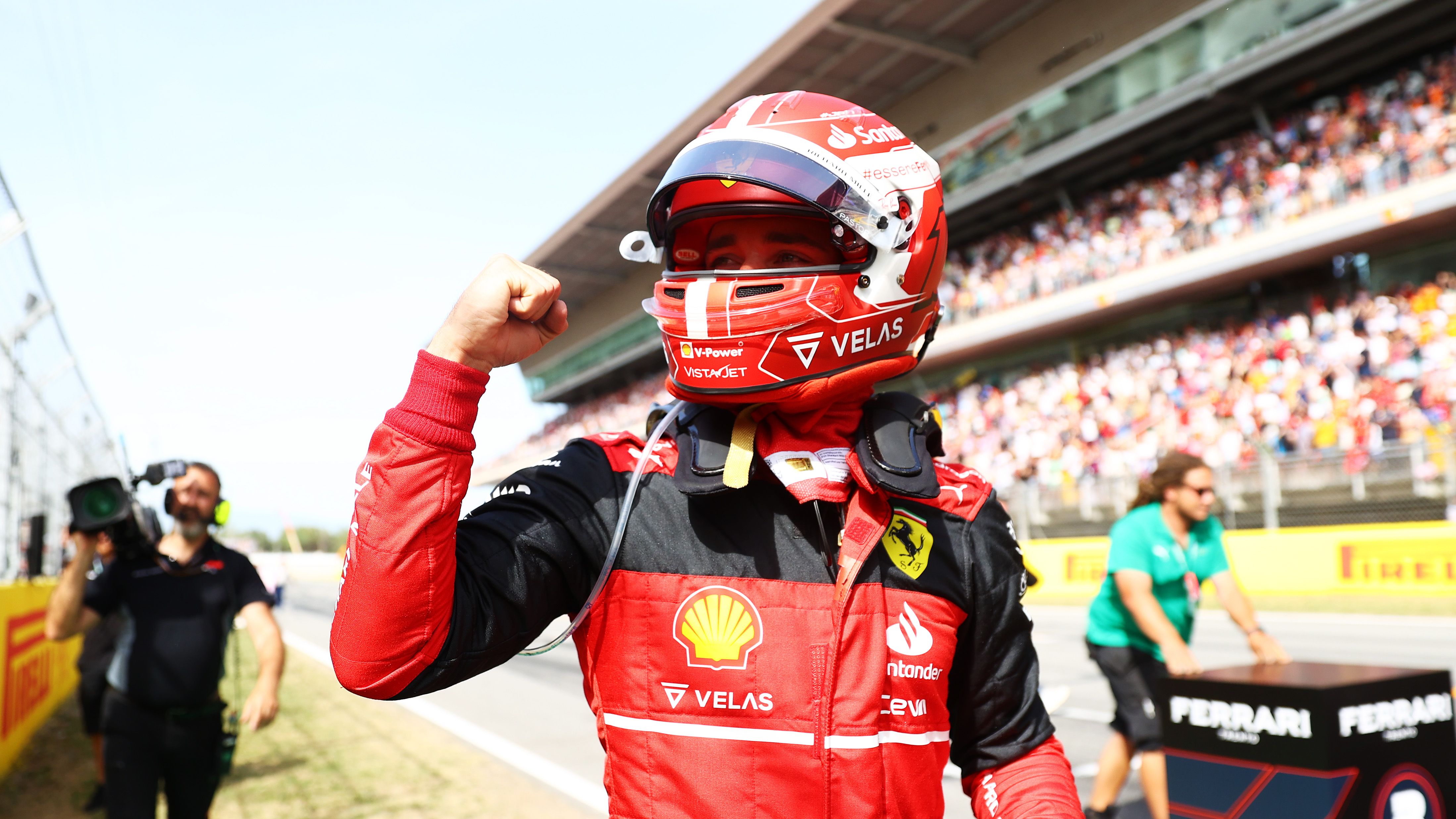 Charles Leclerc, da Ferrari, conquistou a pole position para o GP de Fórmula 1 da Espanha