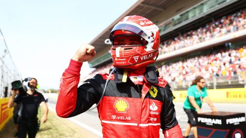 Charles Leclerc, da Ferrari, conquistou a pole position para o GP de Fórmula 1 da Espanha